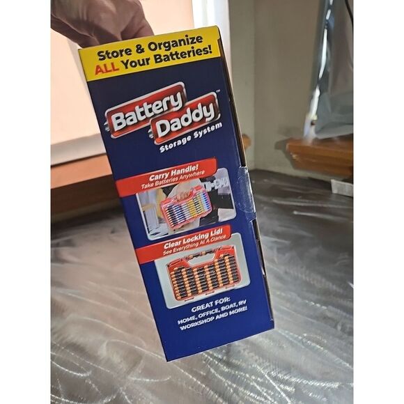 Battery Daddy Battery Caddy Organizer with Storage Case and Tester As Seen On TV - Picture 4 of 4